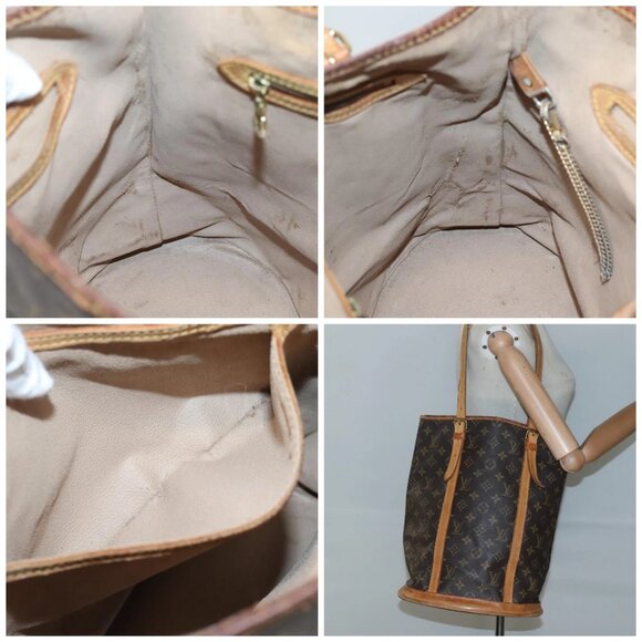 LOUIS VUITTON Monogram Bucket GM Shoulder Bag - Picture 15 of 15